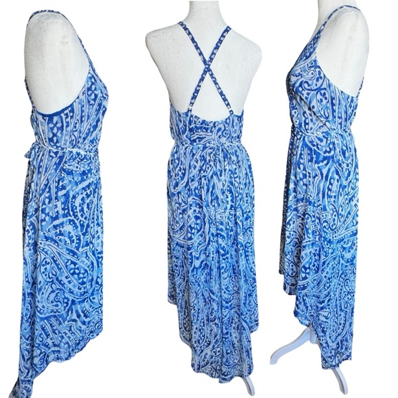 Blue Sundress Sz 6 - Picture 5 of 16
